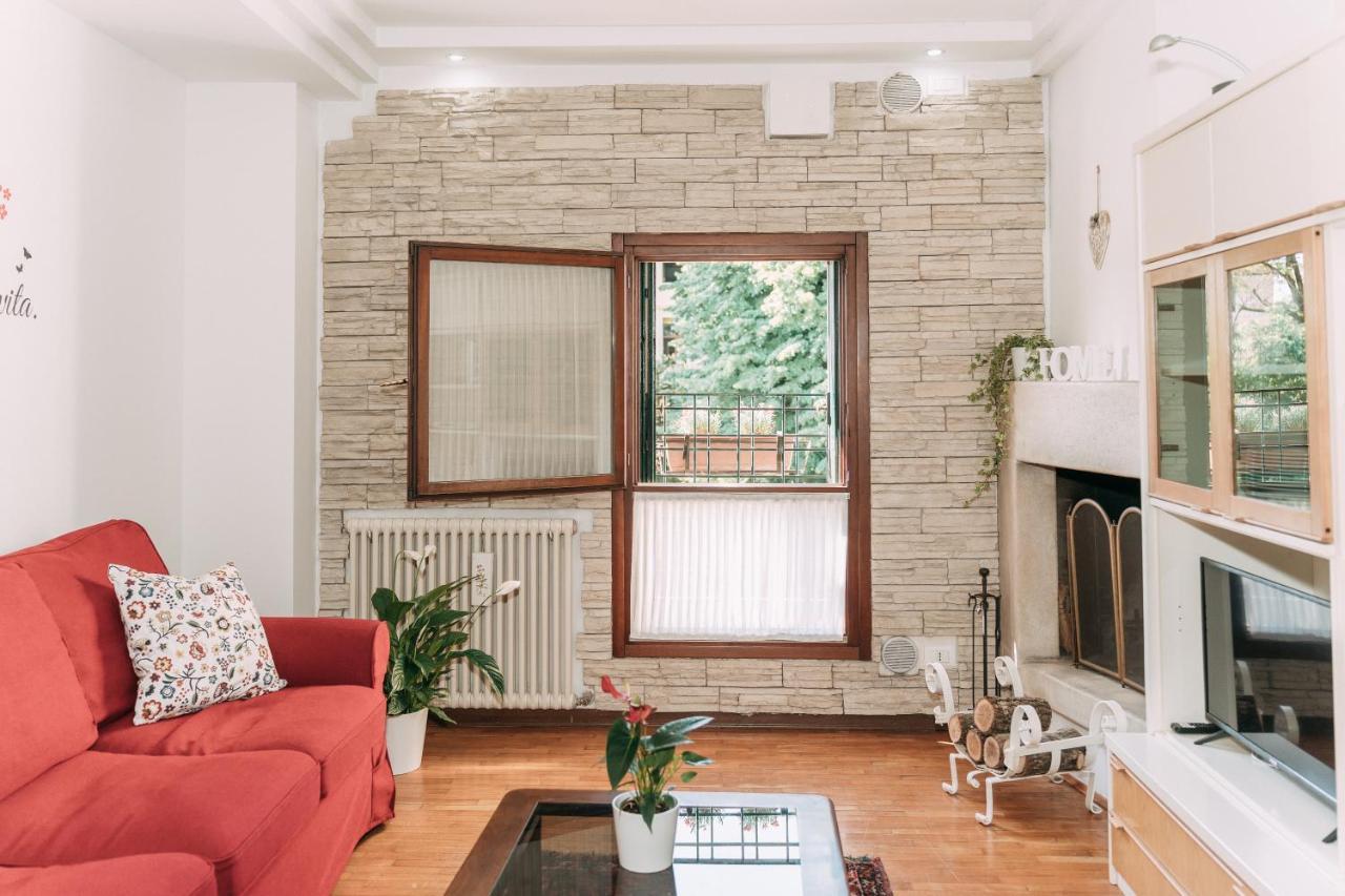 Palladio Apartment - Vista Fiume, In Centro Con Garage Vicenza Eksteriør bilde